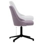 Esszimmerstühle 2 Stk. Drehbar Taupe Stoff Esszimmerstühle 2 Stk. Drehbar Taupe Stoff