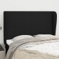 vidaXL Kopfteil mit Ohren Schwarz 147x23x118/128 cm Stoff vidaXL Kopfteil mit Ohren Schwarz 147x23x118/128 cm Stoff