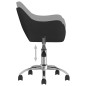 Esszimmerstühle 2 Stk. Drehbar Schwarz Stoff Esszimmerstühle 2 Stk. Drehbar Schwarz Stoff