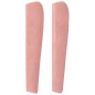 vidaXL Kopfteil mit Ohren Rosa 93x23x118/128 cm Samt vidaXL Kopfteil mit Ohren Rosa 93x23x118/128 cm Samt