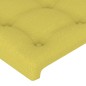 vidaXL Kopfteil mit Ohren Grün 147x23x118/128 cm Stoff vidaXL Kopfteil mit Ohren Grün 147x23x118/128 cm Stoff