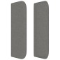 vidaXL Kopfteil mit Ohren Dunkelgrau 83x16x78/88 cm Stoff vidaXL Kopfteil mit Ohren Dunkelgrau 83x16x78/88 cm Stoff