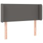 vidaXL Kopfteil mit Ohren Grau 103x16x78/88 cm Kunstleder vidaXL Kopfteil mit Ohren Grau 103x16x78/88 cm Kunstleder