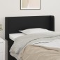 vidaXL Kopfteil mit Ohren Schwarz 103x16x78/88 cm Kunstleder vidaXL Kopfteil mit Ohren Schwarz 103x16x78/88 cm Kunstleder