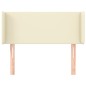 vidaXL Kopfteil mit Ohren Creme 103x16x78/88 cm Kunstleder vidaXL Kopfteil mit Ohren Creme 103x16x78/88 cm Kunstleder