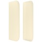 vidaXL Kopfteil mit Ohren Creme 93x16x78/88 cm Kunstleder vidaXL Kopfteil mit Ohren Creme 93x16x78/88 cm Kunstleder