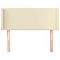 vidaXL Kopfteil mit Ohren Creme 103x16x78/88 cm Kunstleder vidaXL Kopfteil mit Ohren Creme 103x16x78/88 cm Kunstleder