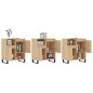 vidaXL Sideboards 3 Stk. Sonoma-Eiche Holzwerkstoff vidaXL Sideboards 3 Stk. Sonoma-Eiche Holzwerkstoff