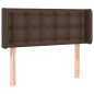 vidaXL Kopfteil mit Ohren Braun 93x16x78/88 cm Kunstleder vidaXL Kopfteil mit Ohren Braun 93x16x78/88 cm Kunstleder