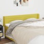 vidaXL Kopfteil mit Ohren Grün 203x16x78/88 cm Stoff vidaXL Kopfteil mit Ohren Grün 203x16x78/88 cm Stoff