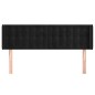 vidaXL Kopfteil mit Ohren Schwarz 147x16x78/88 cm Samt vidaXL Kopfteil mit Ohren Schwarz 147x16x78/88 cm Samt