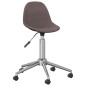 Esszimmerstühle 2 Stk. Drehbar Taupe Stoff Esszimmerstühle 2 Stk. Drehbar Taupe Stoff