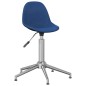 Esszimmerstühle 2 Stk. Drehbar Blau Stoff Esszimmerstühle 2 Stk. Drehbar Blau Stoff