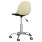 Esszimmerstühle 2 Stk. Drehbar Creme Stoff Esszimmerstühle 2 Stk. Drehbar Creme Stoff