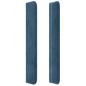 vidaXL Kopfteil mit Ohren Dunkelblau 103x16x118/128 cm Samt vidaXL Kopfteil mit Ohren Dunkelblau 103x16x118/128 cm Samt