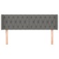vidaXL Kopfteil mit Ohren Dunkelgrau 163x16x78/88 cm Stoff vidaXL Kopfteil mit Ohren Dunkelgrau 163x16x78/88 cm Stoff
