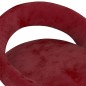 Esszimmerstühle 2 Stk. Drehbar Weinrot Samt Esszimmerstühle 2 Stk. Drehbar Weinrot Samt