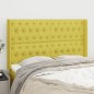 vidaXL Kopfteil mit Ohren Grün 147x16x118/128 cm Stoff vidaXL Kopfteil mit Ohren Grün 147x16x118/128 cm Stoff