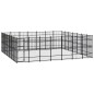vidaXL Outdoor-Hundezwinger Stahl 45,16 m² vidaXL Outdoor-Hundezwinger Stahl 45,16 m²