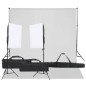 vidaXL Fotostudio-Set mit Beleuchtung und Hintergrund vidaXL Fotostudio-Set mit Beleuchtung und Hintergrund