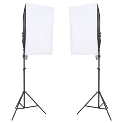 vidaXL Fotostudio-Set mit Beleuchtung und Hintergrund