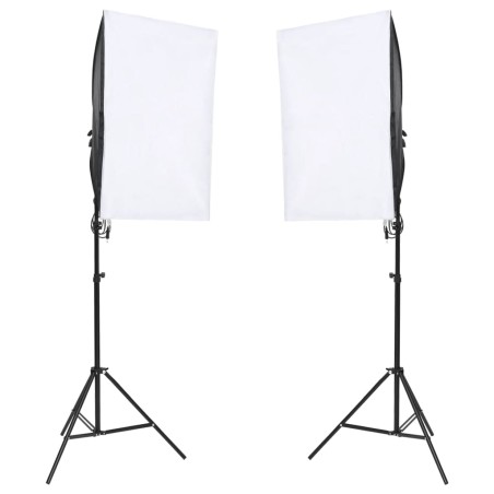 vidaXL Fotostudio-Set mit Beleuchtung und Hintergrund