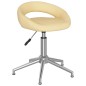 Esszimmerstühle 2 Stk. Drehbar Creme Kunstleder Esszimmerstühle 2 Stk. Drehbar Creme Kunstleder