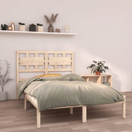 vidaXL Massivholzbett 150x200 cm