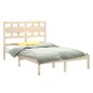 vidaXL Massivholzbett 150x200 cm vidaXL Massivholzbett 150x200 cm