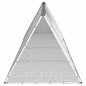 vidaXL Kaninchenkäfig Grau 403,5x80,5x71 cm Verzinkter Stahl vidaXL Kaninchenkäfig Grau 403,5x80,5x71 cm Verzinkter Stahl