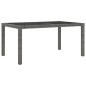 vidaXL 7-tlg. Garten-Essgruppe mit Kissen Poly Rattan Grau vidaXL 7-tlg. Garten-Essgruppe mit Kissen Poly Rattan Grau