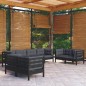 vidaXL 8-tlg. Garten-Lounge-Set mit Kissen Kiefer Massivholz vidaXL 8-tlg. Garten-Lounge-Set mit Kissen Kiefer Massivholz