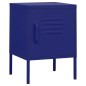 vidaXL Nachttische 2 Stk. Marineblau 35x35x51 cm Stahl vidaXL Nachttische 2 Stk. Marineblau 35x35x51 cm Stahl