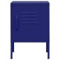 vidaXL Nachttische 2 Stk. Marineblau 35x35x51 cm Stahl vidaXL Nachttische 2 Stk. Marineblau 35x35x51 cm Stahl