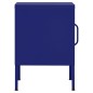 vidaXL Nachttische 2 Stk. Marineblau 35x35x51 cm Stahl vidaXL Nachttische 2 Stk. Marineblau 35x35x51 cm Stahl