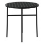 vidaXL 3-tlg. Garten-Essgruppe Poly Rattan Schwarz vidaXL 3-tlg. Garten-Essgruppe Poly Rattan Schwarz