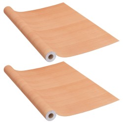 vidaXL Selbstklebende Möbelfolie Japanische Eiche 500 x 90 cm PVC