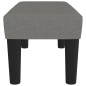 vidaXL Sitzbank Dunkelgrau 70x30x30 cm Stoff vidaXL Sitzbank Dunkelgrau 70x30x30 cm Stoff