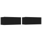 vidaXL 5-tlg. TV-Schrank-Set Schwarz Holzwerkstoff vidaXL 5-tlg. TV-Schrank-Set Schwarz Holzwerkstoff