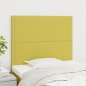 vidaXL Kopfteile 2 Stk. Grün 90x5x78/88 cm Stoff vidaXL Kopfteile 2 Stk. Grün 90x5x78/88 cm Stoff