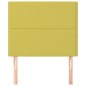 vidaXL Kopfteile 2 Stk. Grün 90x5x78/88 cm Stoff vidaXL Kopfteile 2 Stk. Grün 90x5x78/88 cm Stoff