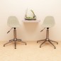 Esszimmerstühle 2 Stk. Drehbar Creme Stoff Esszimmerstühle 2 Stk. Drehbar Creme Stoff
