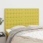 vidaXL Kopfteile 4 Stk. Grün 72x5x78/88 cm Stoff