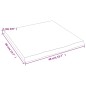 vidaXL Waschtischplatte 40x40x2 cm Massivholz Unbehandelt vidaXL Waschtischplatte 40x40x2 cm Massivholz Unbehandelt