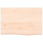 vidaXL Waschtischplatte 60x40x(2-4) cm Massivholz Unbehandelt vidaXL Waschtischplatte 60x40x(2-4) cm Massivholz Unbehandelt