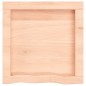 vidaXL Waschtischplatte 40x40x4 cm Massivholz Unbehandelt vidaXL Waschtischplatte 40x40x4 cm Massivholz Unbehandelt