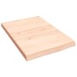 vidaXL Waschtischplatte 40x60x(2-4) cm Massivholz Unbehandelt vidaXL Waschtischplatte 40x60x(2-4) cm Massivholz Unbehandelt