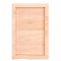 vidaXL Waschtischplatte 40x60x(2-4) cm Massivholz Unbehandelt vidaXL Waschtischplatte 40x60x(2-4) cm Massivholz Unbehandelt