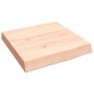 vidaXL Waschtischplatte 40x40x6 cm Massivholz Unbehandelt vidaXL Waschtischplatte 40x40x6 cm Massivholz Unbehandelt