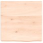 vidaXL Waschtischplatte 40x40x6 cm Massivholz Unbehandelt vidaXL Waschtischplatte 40x40x6 cm Massivholz Unbehandelt